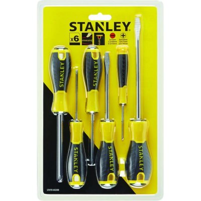 STANLEY  Jeu de 6 tournevis Essential