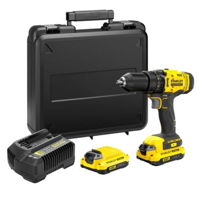 STANLEY FATMAX Stanley - Perceuse visseuse sans fil Fatmax V20 SFMCD700C2K qw 18V