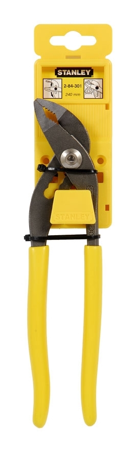 STANLEY  - Pince multiprise &agrave; cremaill&egrave;re gain&eacute;e pvc sc