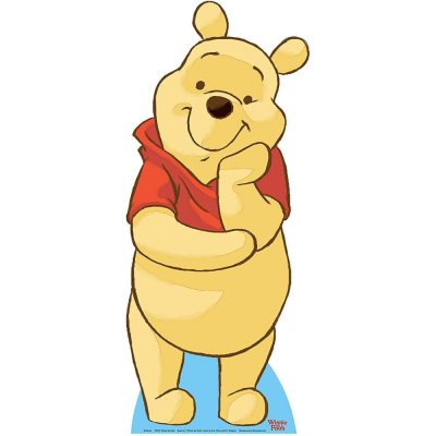 RUE DE LA FETE Star Cutouts - Figurine en carton Disney Winnie l'Ourson h 91 cm