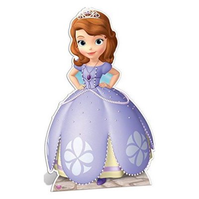 DISNEY Star Cutouts Figurine en carton taille r&eacute;elle  Princesse Sofia H 150 CM