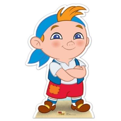 STAR CUTOUTS  - stsc540 - figurine g&eacute;ante fris&eacute; - jake et les pirates du pays imaginaire 