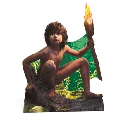GENERIQUE Star d&eacute;coupes Sc863 ""Mowgli l'homme Cub Live Action Livre de la Jungle"" en Carton d&eacute;coup&eacute; 