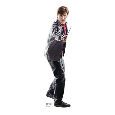 STAR CUTOUTS STAR HARRY POTTER HARRY LIFESIZED CUTOUT- - Silhouette