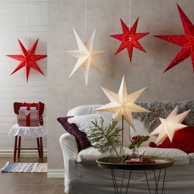 STAR TRADING  &Eacute;toile en papier Sensy &agrave; motif, suspension