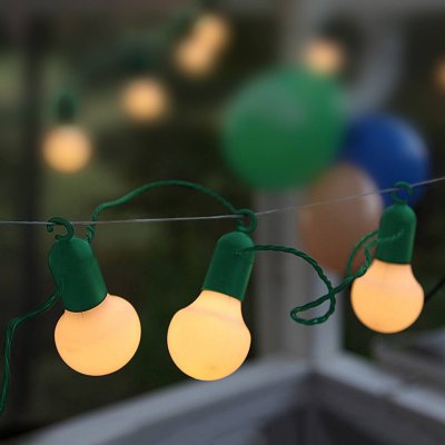 STAR TRADING  Guirlande lumineuse de f&ecirc;te LED ELIN 20 lampes