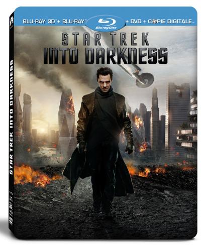Star Trek Into Darkness Combo Blu-Ray 3D + DVD Edition Steelbook 