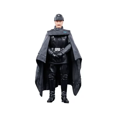 HASBRO Star Wars Andor Imperial Officer Black Series Figure Noir