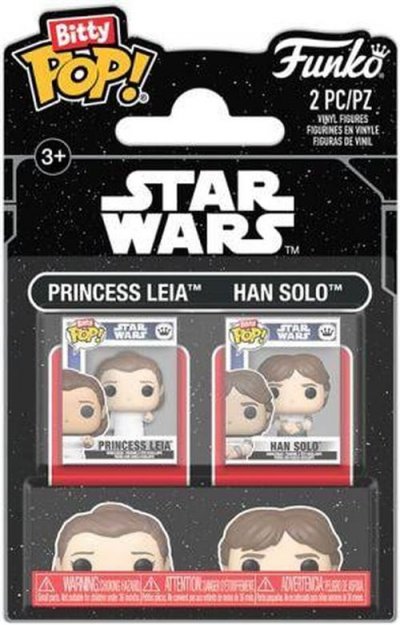  Star Wars Episode V : L'Empire contre-attaque - Pack 2 figurines Bitty POP! L & H 2,5 cm 
