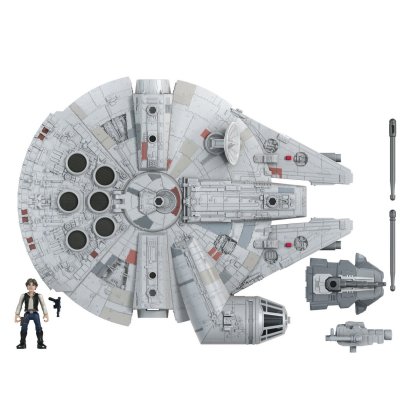 STAR WARS  - Faucon Millenium et Figurine Han Solo