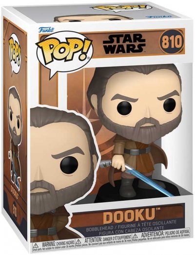 FUNKO Star Wars - Figurine POP! Bobble Head Dooku 9 cm