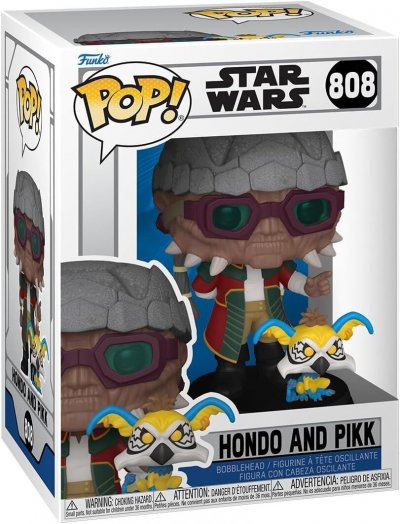 FUNKO Star Wars - Figurine POP! Bobble Head Hondo and Pikk 9 cm