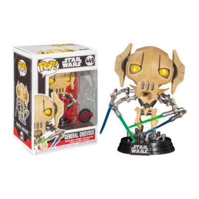 FUNKO Star Wars General Grievous Metallic US Exclusive Pop! Vinyle
