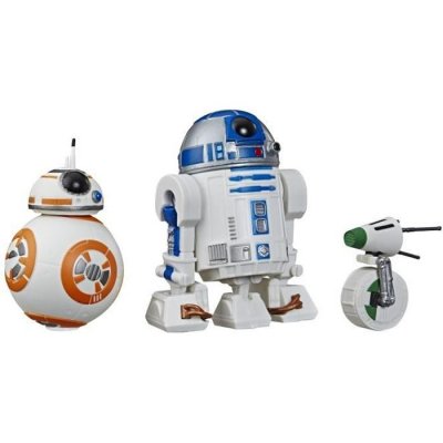HASBRO Star Wars IX - Figurines Dro&iuml;des R2-D2 BB-8 et D-O