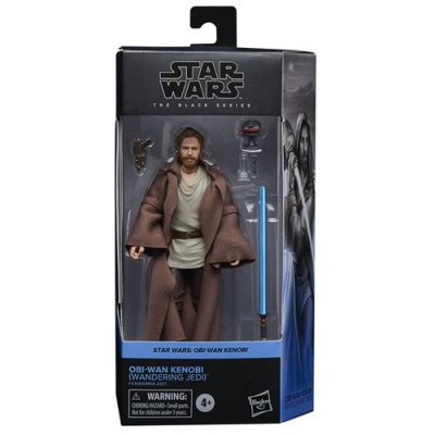 STAR WARS  Obi-wan Kenobi Jedi The Black Series Figure Marron