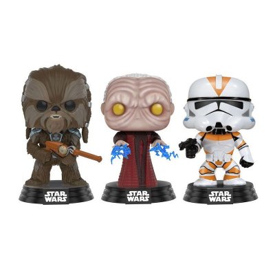 FUNKO Star Wars - Pack 3 figurines POP! 2017 Fall Convention Exclusive 9 cm 