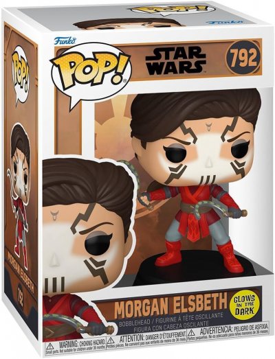 FUNKO Star Wars : Tales of the Empire - Figurine POP! Morgan Elsbeth (Glow) 9 cm