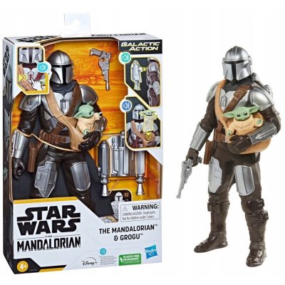 HASBRO Star Wars The Mandalorian Galactic Action The Mandalorian & Grogu ANG