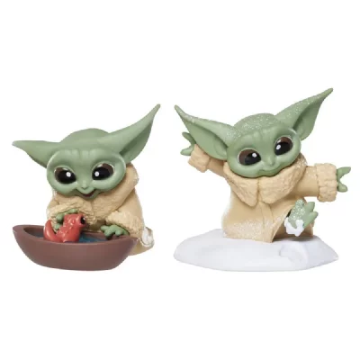 STAR WARS  - the mandalorian - pack de 2 figurines grogu 4 HASF51855S0