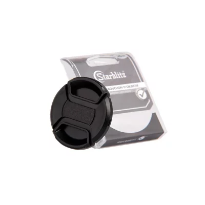 STARBLITZ  SLC86 Bouchon d'Objectif avec Clip de Fermeture 86 mm Noir