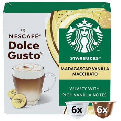 STARBUCKS  Capsules caf&eacute;  Vanille Macchiato 12 pi&egrave;ces - 7613287335524