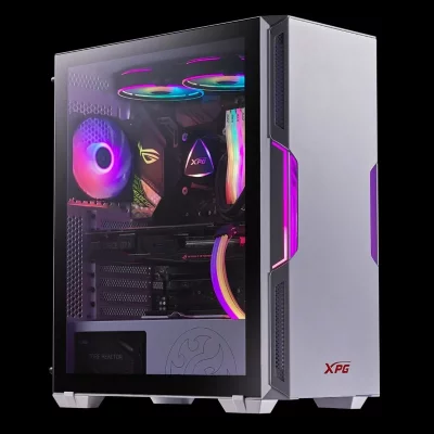 ADATA Starker-whcww atx usb ventilateurs avant brillant blanc