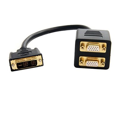 STARTECH  1&acute;&acute; Dvi To 2x Vga Video Splitter Cab Noir