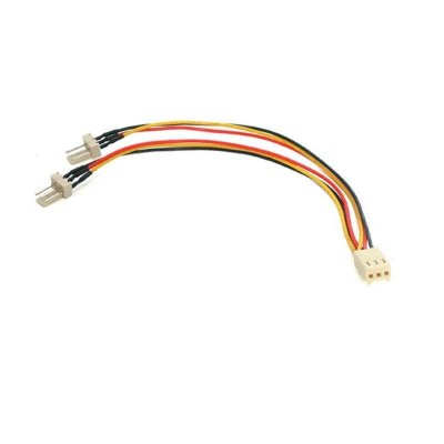 STARTECH  15cm Tx3 Fan Power Splitter Cable Noir
