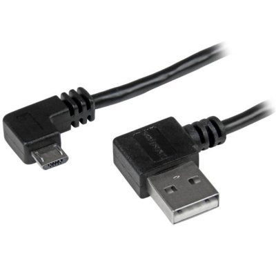 STARTECH.COM Startech 1m 3&acute;&acute; Right Angle Micro-usb Cab Noir