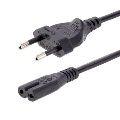 STARTECH.COM Startech 1m Eu Plug To C7 Laptop Power Cord Noir