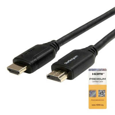 STARTECH  1m Premium High Speed Hdmi Cable 4k 60 Noir