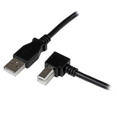 STARTECH.COM Startech 1m Usb 2.0 A To Right Angle B Cable M/m Noir