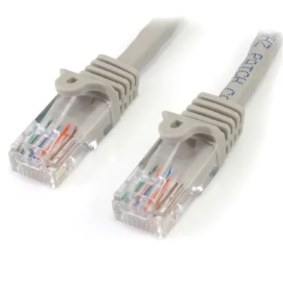 STARTECH.COM Startech 2m Snagless Utp Cat5e Patch Cable Gris