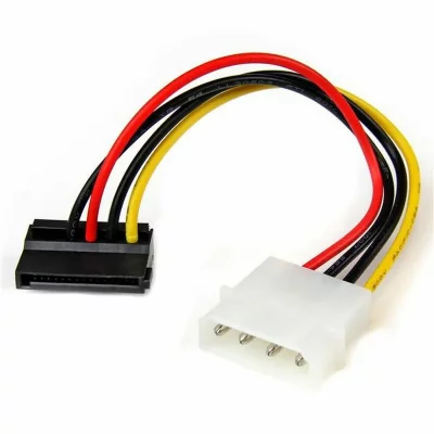 STARTECH.COM Startech 6&acute;&acute; Lp4 To Left Angle Sata Adapt Noir