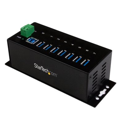STARTECH  7 Port Industrial Usb 3.0 Hub-metal Noir