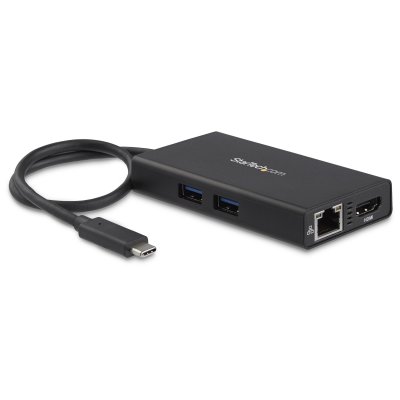 STARTECH.COM Startech Adaptateur USB 3.0 Type C vers HDMI, RJ45 et USB 3.0