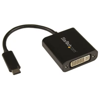 STARTECH.COM Startech Adaptateur video USB Type-C vers DVI - M/F - Noir