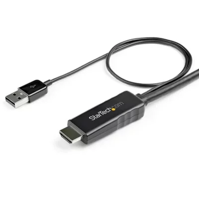 STARTECH.COM Startech Adapter Hdmi To Displayport Cable 4k Noir