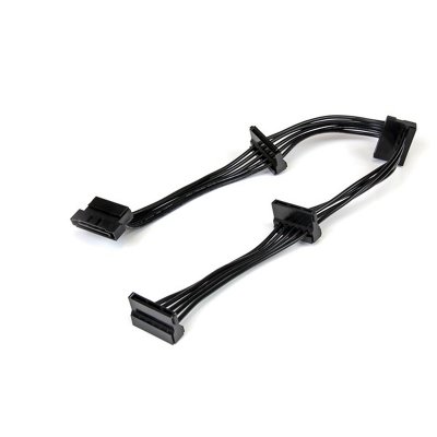 STARTECH.COM Startech Cable 40 Cm Splitter Noir