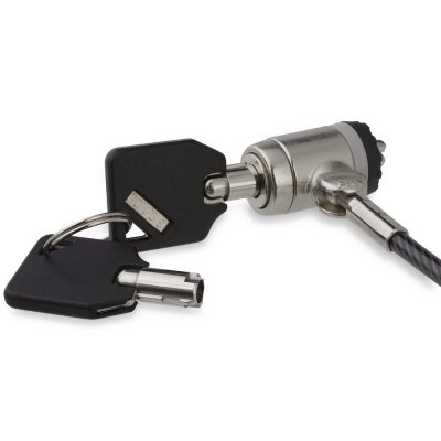 STARTECH  Cable Lock Keyed Push-to-lock Button Argent&eacute;