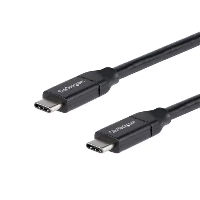 STARTECH.COM Startech Cable Usb-c W/ 5a Pd Usb 2.0 0.5m Noir