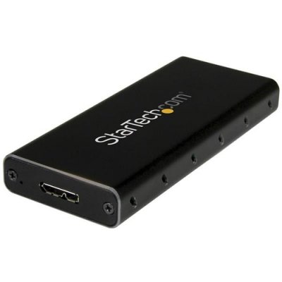 STARTECH.COM Startech carcasa aluminio msata usb 3.1 negra