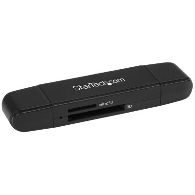 STARTECH.COM Startech Card Reader Sd Microsd Usb 3.0 Usb-c/a Noir