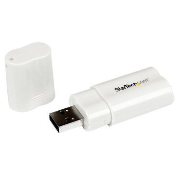 STARTECH  Carte Son Estereo Usb One Size White