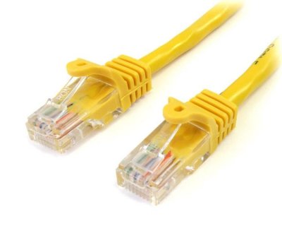 STARTECH.COM Startech Cat5e Ethernet Snagless Gigabit 1 M Jaune