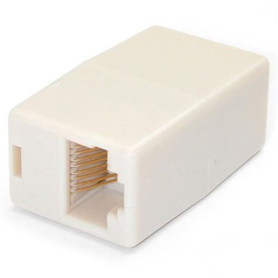 STARTECH  Cat5e Rj45 Modular Inline Coupler Beige
