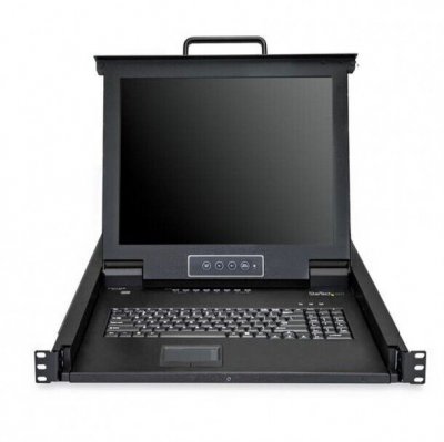STARTECH.COM  8-Port Rackmount KVM Console with 17&rdquo; Display