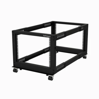 STARTECH.COM  8U Open Frame Rack - 4 Post - Adjustable Depth