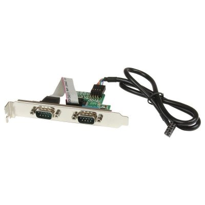 STARTECH.COM  Adaptateur Interne Carte M&egrave;re USB vers 2 Ports S&eacute;rie RS232 DB-9 - 61 cm - Neuf