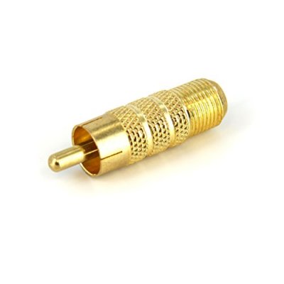 STARTECH.COM  Adaptateur RCA vers coaxial de type&nbsp;F - M/F